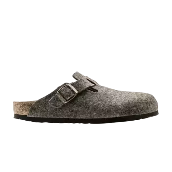 Кроссовки Birkenstock Boston Wool Felt Cacao, коричневый