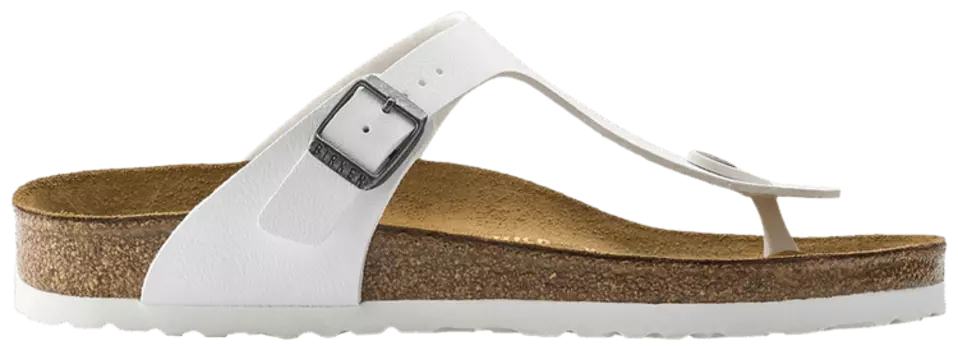 Кроссовки Birkenstock Gizeh Birko-Flor 'White', белый