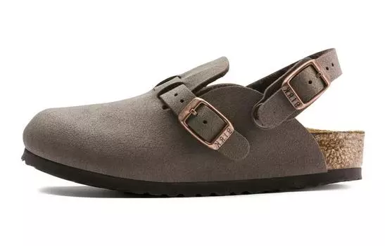 Кроссовки Birkenstock Kay Double-buckle Clogs, коричневый