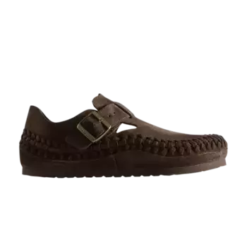 Кроссовки Birkenstock Kith x London Braided Mocca, коричневый