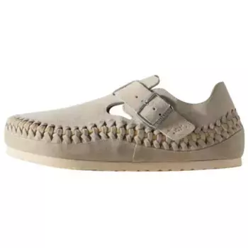 Кроссовки Birkenstock London Braided Kith Birch, цвет Birch Wood