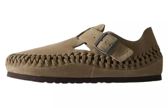 Кроссовки Birkenstock London Braided Kith Taupe, коричневый