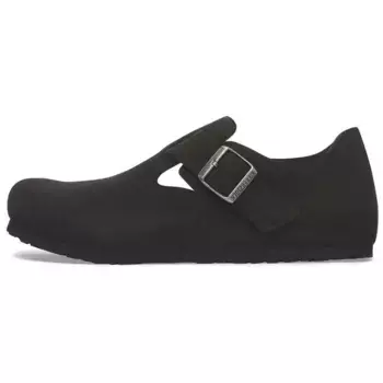 Кроссовки Birkenstock London Suede Loafers, черный
