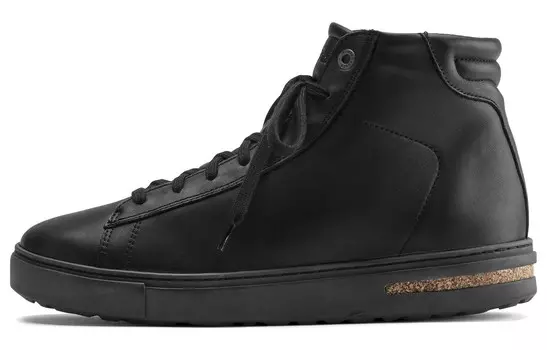 Кроссовки Birkenstock Skateboarding Shoes Unisex High-top Black, черный