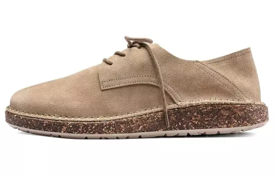 Кроссовки Birkenstock Skateboarding Shoes Unisex Low-top Light Brown, коричневый