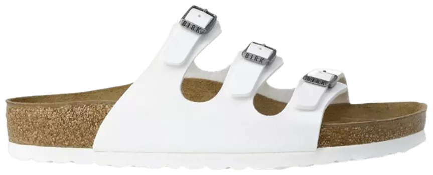 Кроссовки Birkenstock Wmns Florida Birko-Flor 'White', белый