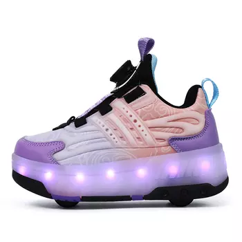 Кроссовки BKG Kids Lifestyle Shoes Kids Low-top, фиолетовый