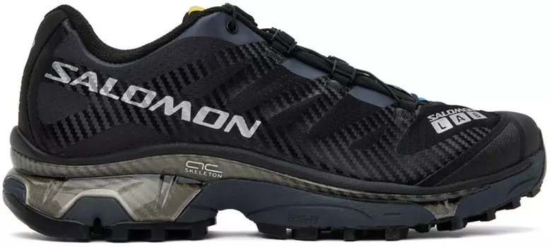 Кроссовки Black XT-4 OG Черный/Эбони/Серебристый металлик Salomon
