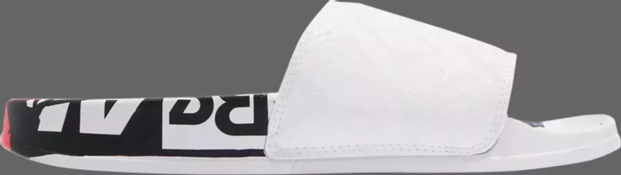 Кроссовки blackeyepatch x classic slide 'white' Reebok, белый