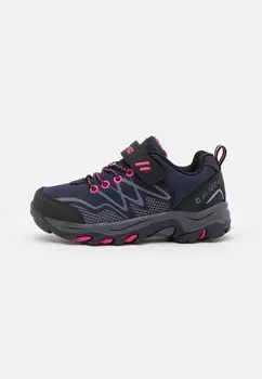 Кроссовки Blackout Low Unisex HI-TEC, цвет navy/magenta