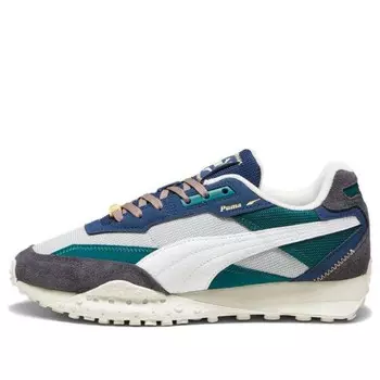 Кроссовки blacktop rider premium 'ash grey malachite' Puma, серый