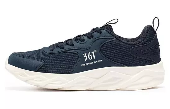 Кроссовки Blade Running Shoes Men Low-top Ink Blue/black Shadow Blue 361°