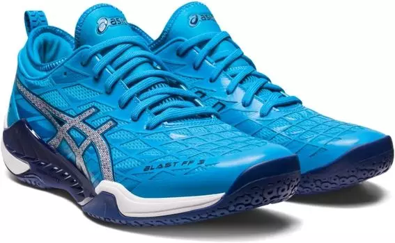 Кроссовки Blast FF 3 Volleyball Shoe ASICS, цвет Island Blue/Indigo Blue