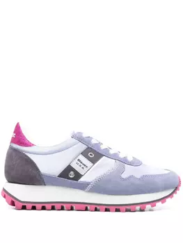 Кроссовки Blauer со вставками, фиолетовый