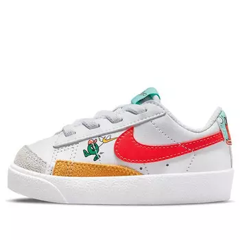 Кроссовки blazer low '77 'creative adventures' Nike, белый