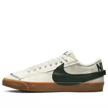 Кроссовки blazer low '77 jumbo 'sail pro green gum' Nike, белый