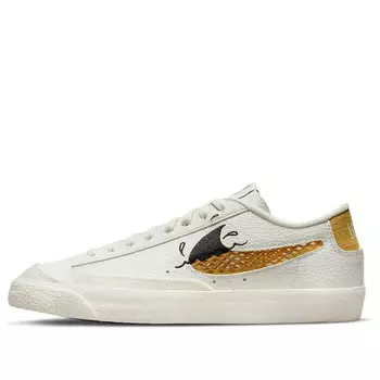 Кроссовки blazer low '77 se next nature 'sun club - sail' Nike, белый