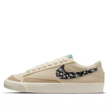 Кроссовки blazer low '77 vintage 'paisley swoosh' Nike, белый