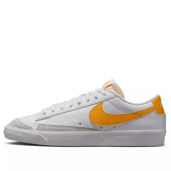 Кроссовки blazer low '77 vintage 'white university gold' Nike, белый