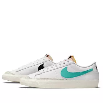 Кроссовки blazer low '77 vintage 'white washed teal' Nike, черный