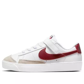 Кроссовки blazer low '77 'white team red' Nike, белый