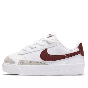 Кроссовки blazer low '77 'white team red' Nike, белый