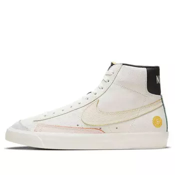 Кроссовки blazer mid '77 'da de muertos' Nike, белый