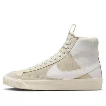 Кроссовки blazer mid '77 'dance - summit white' Nike, бежевый