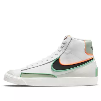 Кроссовки blazer mid '77 infinite 'white roma green' Nike, белый