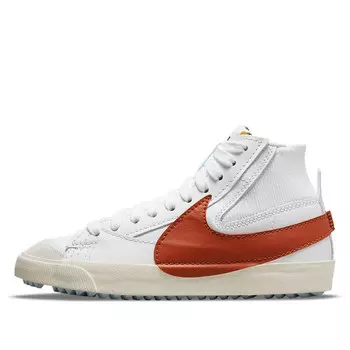 Кроссовки blazer mid '77 jumbo 'dark russet' Nike, белый