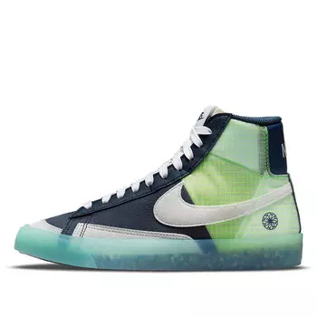 Кроссовки blazer mid '77 'move to zero - armory navy' Nike, синий