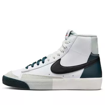 Кроссовки blazer mid '77 remix 'split white spruce' Nike, мультиколор