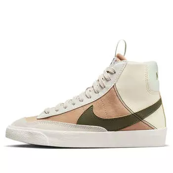 Кроссовки blazer mid '77 se 'dance - sanddrift' Nike, желтый