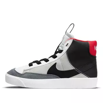 Кроссовки blazer mid '77 se 'dance - white black red' Nike, черный