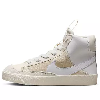 Кроссовки blazer mid '77 se 'dance - white phantom' Nike, бежевый