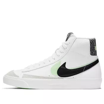 Кроссовки blazer mid '77 se 'double swoosh - white vapor green' Nike, белый