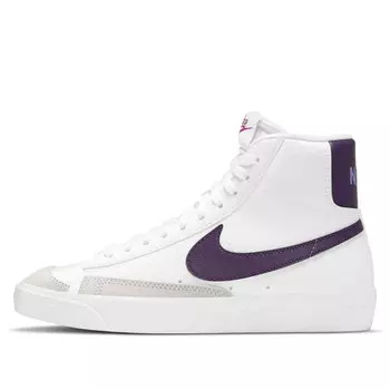 Кроссовки blazer mid '77 se 'eggplant' Nike, белый