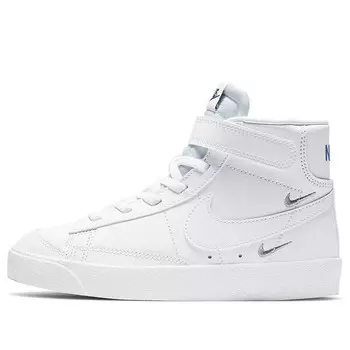 Кроссовки blazer mid '77 se 'sisterhood - white metallic silver' Nike, белый