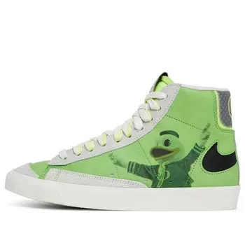 Кроссовки blazer mid '77 'university of oregon men's basketball' pe Nike, зеленый