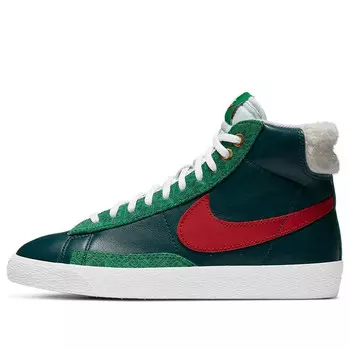 Кроссовки blazer mid '77 vintage 'christmas sweater' Nike, черный