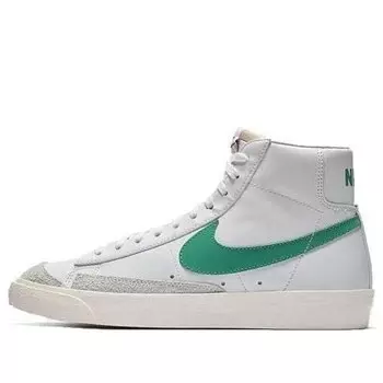Кроссовки blazer mid '77 vintage 'lucid green' Nike, белый