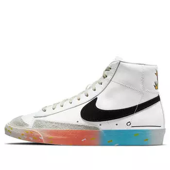 Кроссовки blazer mid '77 vintage 'make it count' Nike, белый