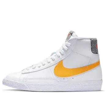 Кроссовки blazer mid '77 vintage 'space hippie' Nike, белый