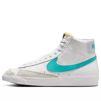 Кроссовки blazer mid '77 vintage 'summit white dusty cactus' Nike, белый