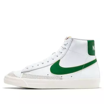 Кроссовки blazer mid '77 vintage 'white pine green' Nike, белый