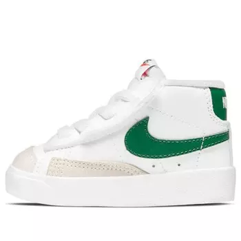 Кроссовки blazer mid '77 'white pine green' Nike, белый