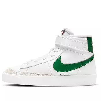 Кроссовки blazer mid '77 'white pine green' Nike, белый