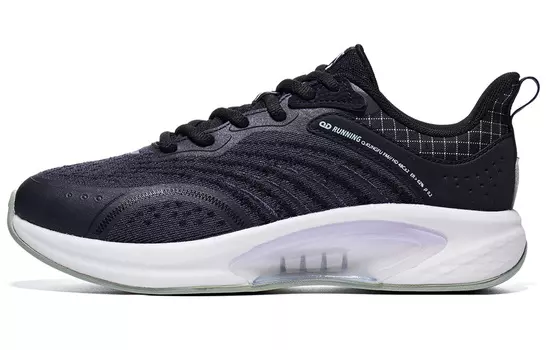 Кроссовки Blazing Plume женские с низким верхом, черный/зеленый Qiaodan