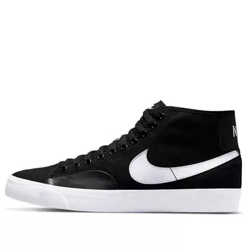 Кроссовки блейзер суд средний sb Nike, черный