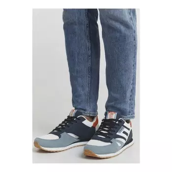 Кроссовки Blend на плоской подошве Zapatillas, синий/белый